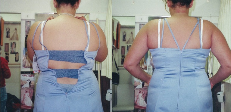 Before and after tailoring example 3